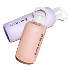 PARIS LOVE LOVE LITTLE BOTTLE 500ML (16OZ) -Drinkware Shop bkr glass water bottle 16oz paris love love little bottle 500ml 16oz pkplltb s16ht 0 35515951972523