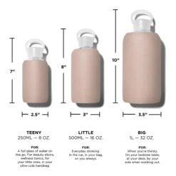 TEDDY BIG BOTTLE 1L (32OZ) -Drinkware Shop bkr glass water bottle 32oz teddy 1l 32 oz tnnkdpb s32ht 812746022037 33549121814699