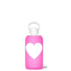 Drinkware Shop -Drinkware Shop bkr glass water bottle 8oz baby heart little bottle 500ml 16oz pk15th s316h3 812746021672 36329154314411