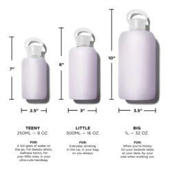 LALA TEENY BOTTLE 250ML (8OZ) -Drinkware Shop bkr glass water bottle 8oz lala 250ml 8 oz vtllapb s08ht 812746023621 33549135446187