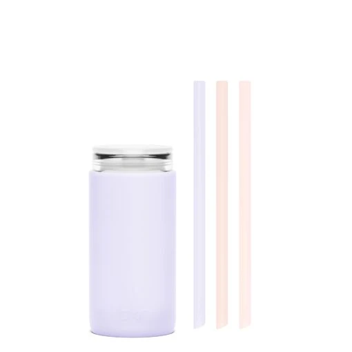 FOOF & THE COTTON CANDY - LITTLE CUP SIP KIT 355ML (12oz) -Drinkware Shop bkr insulated glass tumbler 12oz foof the cotton candy cup sip kit 355ml 12oz vtfcctb l12pb 34381040320683