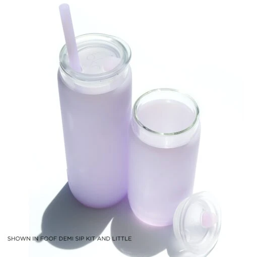 FOOF & THE COTTON CANDY - LITTLE CUP SIP KIT 355ML (12oz) -Drinkware Shop bkr insulated glass tumbler 12oz foof the cotton candy cup sip kit 355ml 12oz vtfcctb l12pb 34381043204267