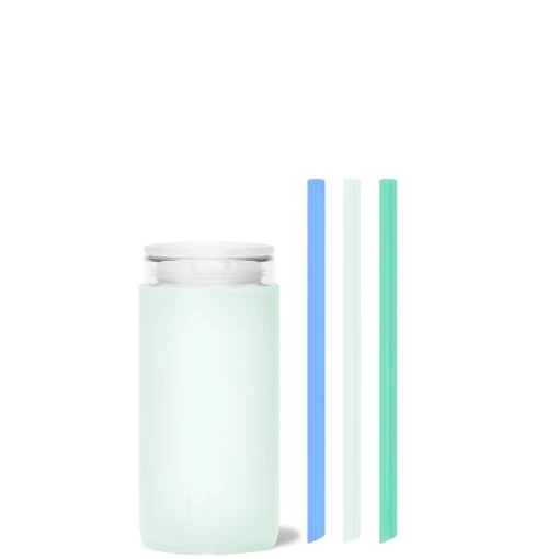 HAVEN & THE SOUTHAMPTON - LITTLE CUP SIP KIT 355ML (12OZ) -Drinkware Shop bkr insulated sip kit double wall glass silicone tumbler silicone straw 12oz haven the southampton little cup sip kit 355ml 12oz grhshtb l12pb 0 36135782711467