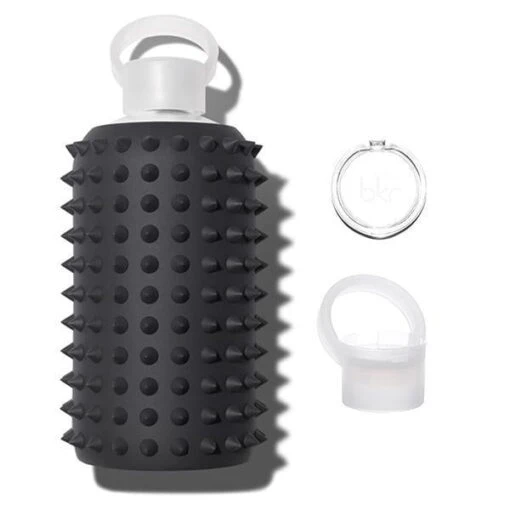 JET SPIKED - BIG KEEP KIT 1L (32OZ) -Drinkware Shop bkr keep kit compact glass water bottle 32oz spiked jet keep kit 1l 32 oz bkjtkpk g32pb 33549157728427