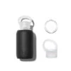 JET KEEP KIT TEENY BOTTLE 250ML (8 OZ) -Drinkware Shop bkr keep kit compact glass water bottle 8oz jet keep kit 250ml 8 oz bkjtkpb g08pb 33549158875307