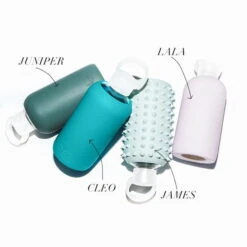 JUNIPER BIG SLEEVE -Drinkware Shop bkr silicone sleeve glass water bottle 16oz juniper 1l sleeve only grjunpb n32wb 33549379764395