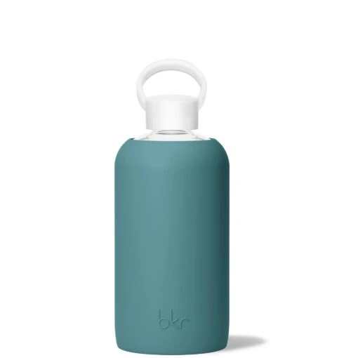 JUNIPER BIG SLEEVE -Drinkware Shop bkr silicone sleeve glass water bottle 32oz juniper big sleeve grjunpb n32wb 35566464630955