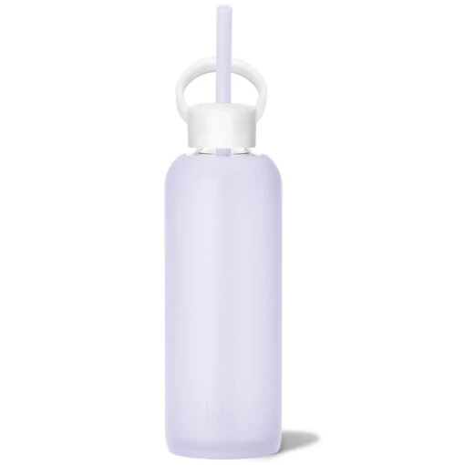 FOOF & THE COTTON CANDY - DEMI BOTTLE SIP KIT 650ML (22 OZ) -Drinkware Shop bkr sip kit silicone straw cap glass water bottle 32oz foof cotton candy demi bottle sip kit 650ml 22 oz mxfcctb t22pb 35462457098411