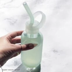 ETHEREAL GARDEN TEENY BOTTLE STRAWS 250ML (8 OZ) SET OF THREE -Drinkware Shop bkr water bottle accessory kit ethereal garden straws 250ml 8 oz set of three gregsxb n23rt 810095831164 34119415890091